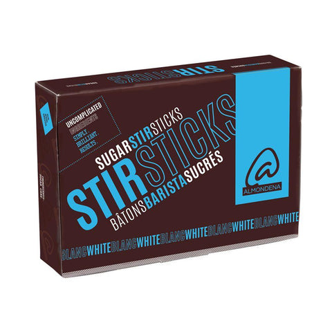 Barista White Rock Candy Sticks