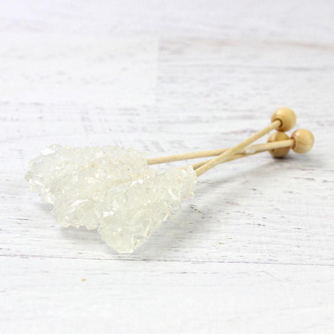 Barista White Rock Candy Sticks