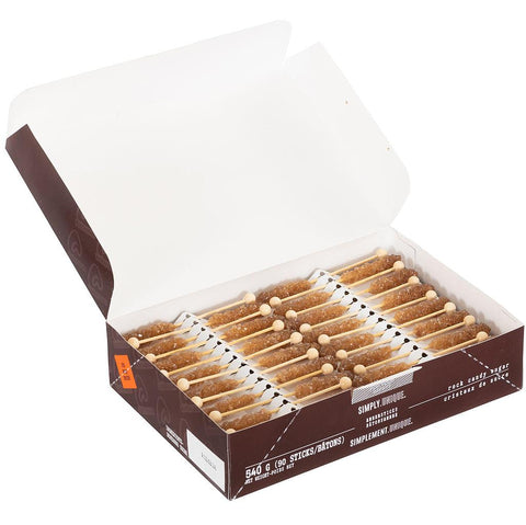 Barista Amber Rock Candy Sticks