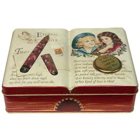 Large Book Eternal Love Empty     ,