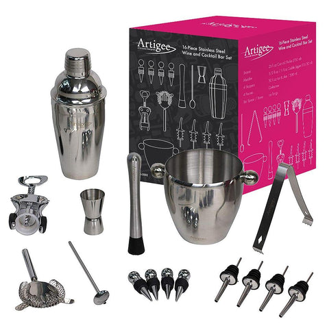 Wine & Cocktail Bar Set 16 Piece