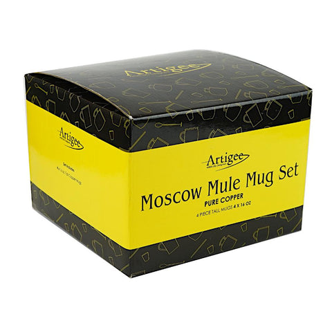 Moscow Mule Mug Set (Tall) 4pc