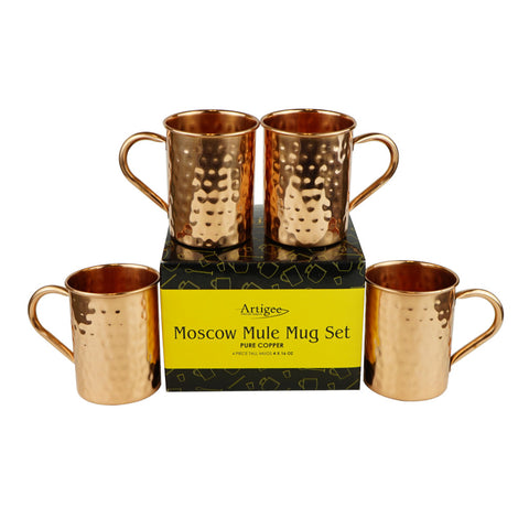 Moscow Mule Mug Set (Tall) 4pc