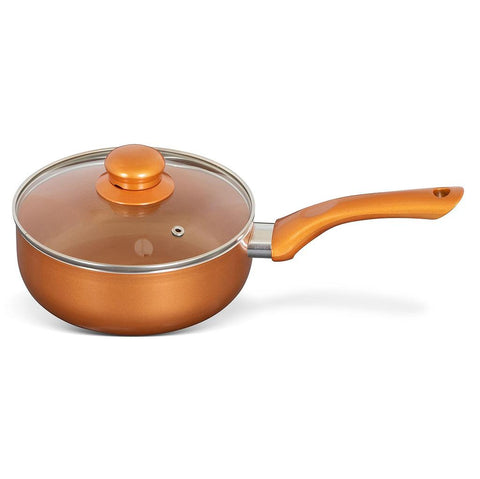 Cookware Set Copper Ceramic 12 Pc