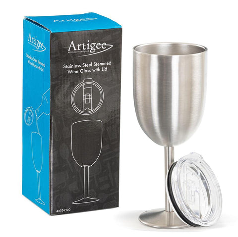 Wine Cup Double Wall with Lid