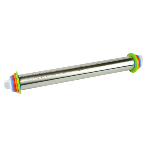 Rolling Pin Stainless Steel Adjustable 44cm