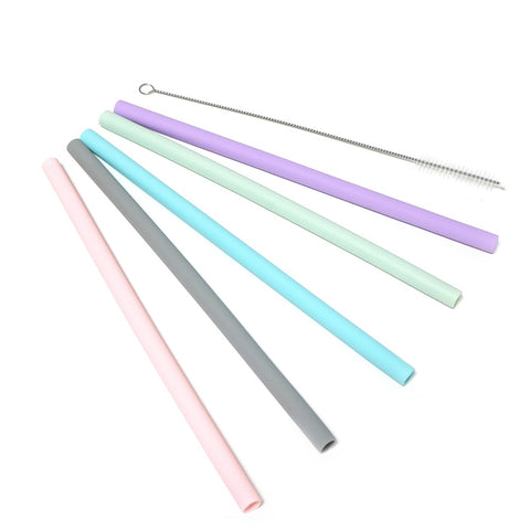 Straw Silicone Assorted Set