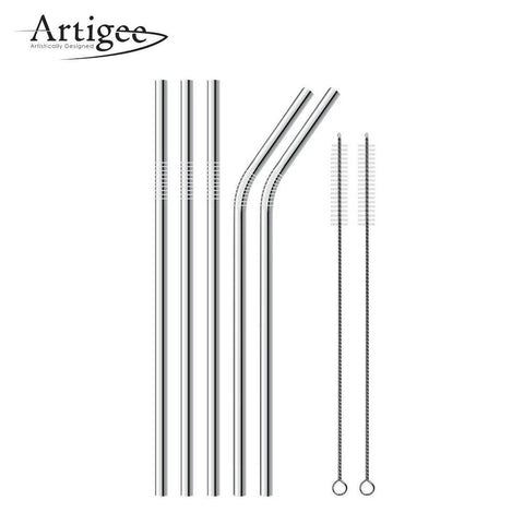 Straw Stainless Steel Assorted Set