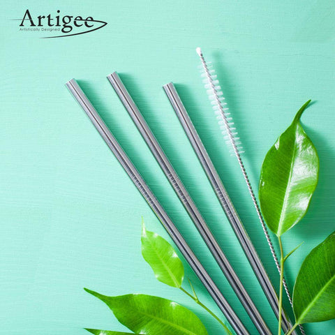 Straw Stainless Steel Assorted Set