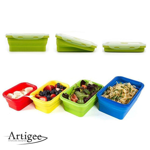 Lunchbox Silicone Foldable