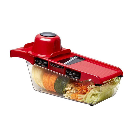 Mandoline 6 in 1 Red - 32 x 11.5 x 10c
