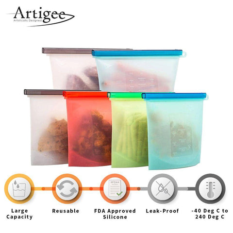 Storage Silicone Bag