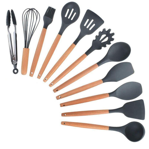 Utensil Wooden Assorted Set