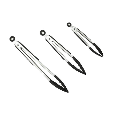 Tongs Silicone  7", 9", 12" Set