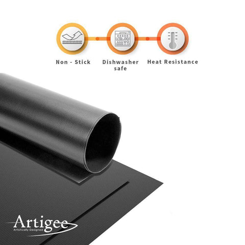Grill Mat Black 40 x 33cm