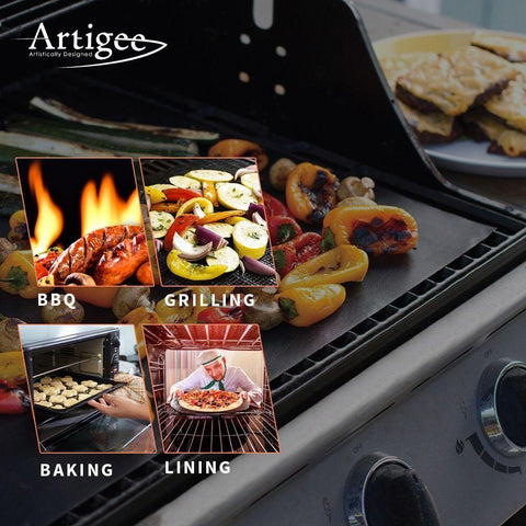 Grill Mat Black 40 x 33cm