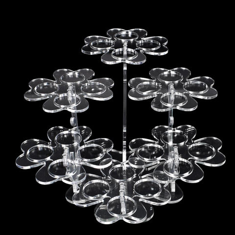 Macaron Acrylic Display Rack 24 Cavity