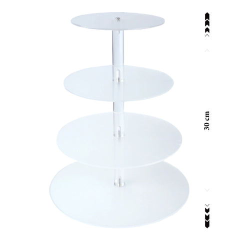 Cake Acrylic Stand 4 tier