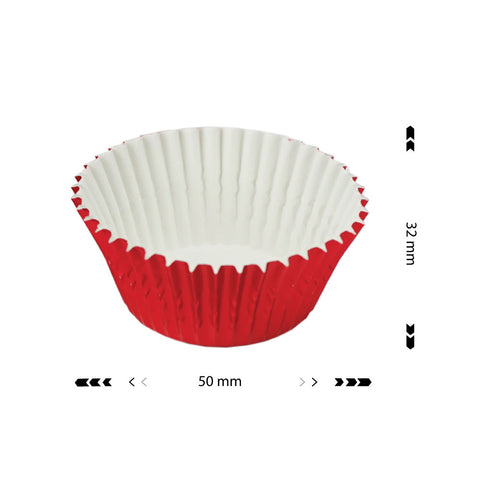 Cupcake Foil Liners Red 5cm