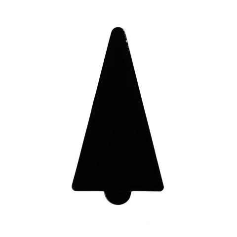 Triangle Mini Cake Base Board Black 115x64mm