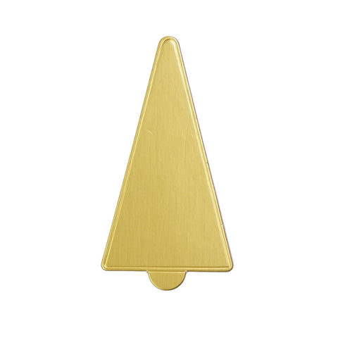Triangle Mini Cake Base Board Gold 115x64mm