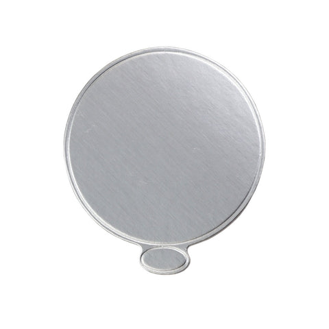 Round Mini Cake Base Board Silver 80mm