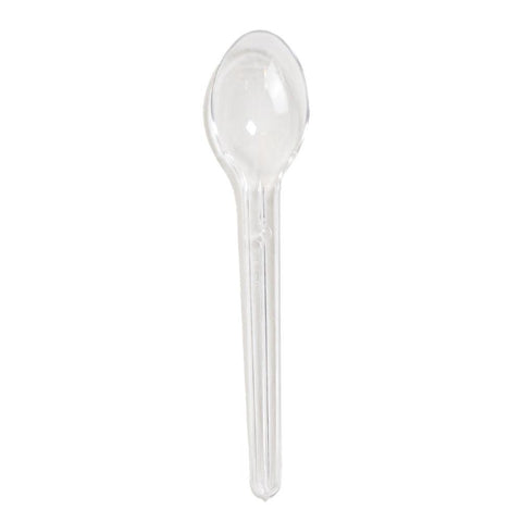 Plastic Spoons Clear