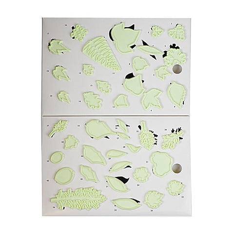 Plastic Leaves Impression for Fondant