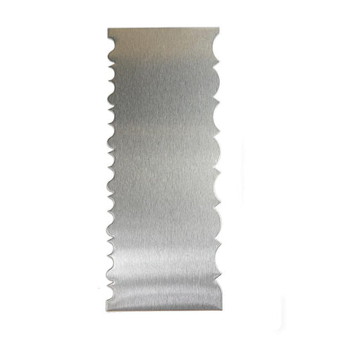 Curves Double Edge Cake Scraper