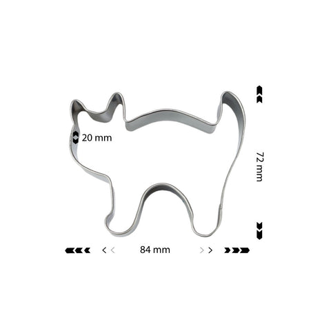 Cookie Cutter Cat 84x72x20mm