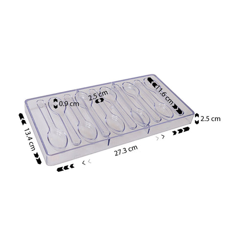 Chocolate Mold Spoon 10 Cavity