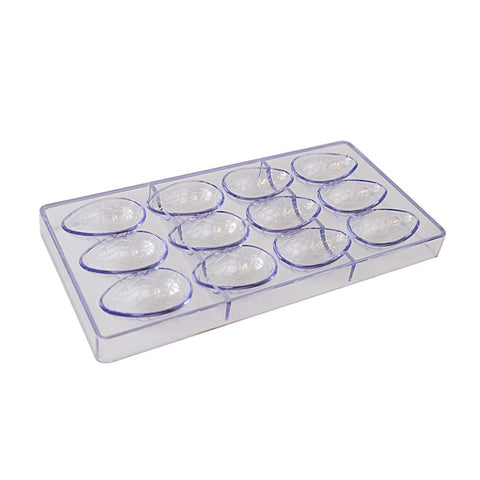 Chocolate Mold Half Egg 12 Cavity