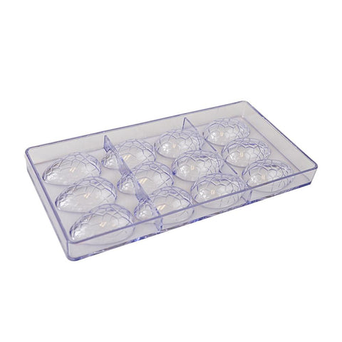 Chocolate Mold Half Egg 12 Cavity
