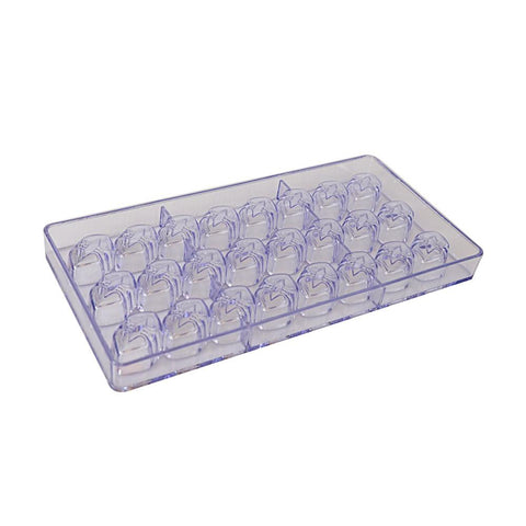 Chocolate Mold Double Hearts 24 Cavity