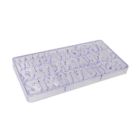 Chocolate Mold Alphabet 26 Cavity