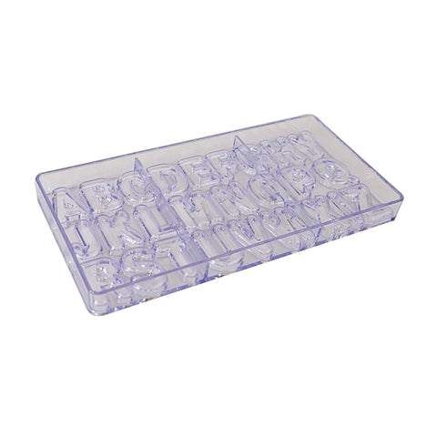 Chocolate Mold Alphabet 26 Cavity