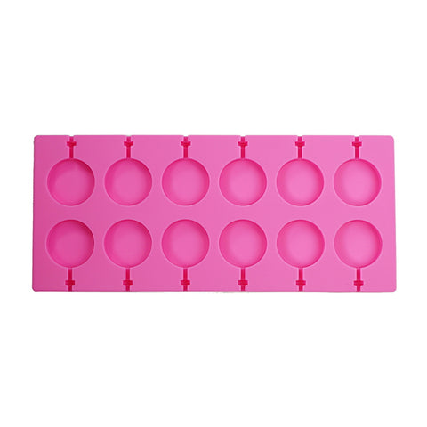 Silicone Mold Lollipop 12 Cavity