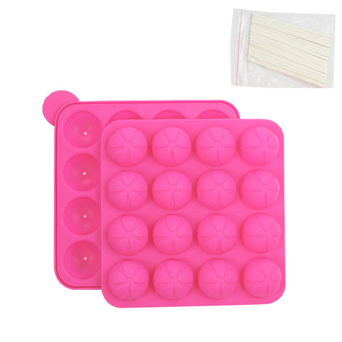 Silicone Mold Lollipop 16 Cavity