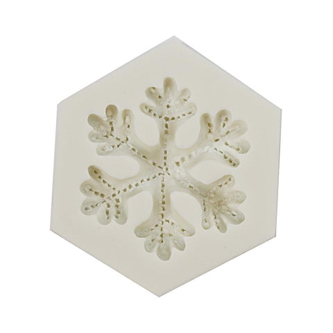 Silicone Mold Snowflake 1 Cavity