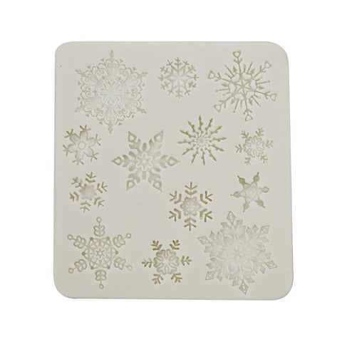 Silicone Mold Snowflakes 13 Cavity