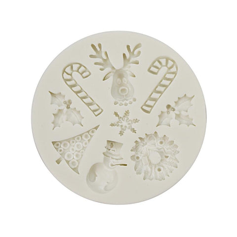 Silicone Mold Christmas 9 Cavity