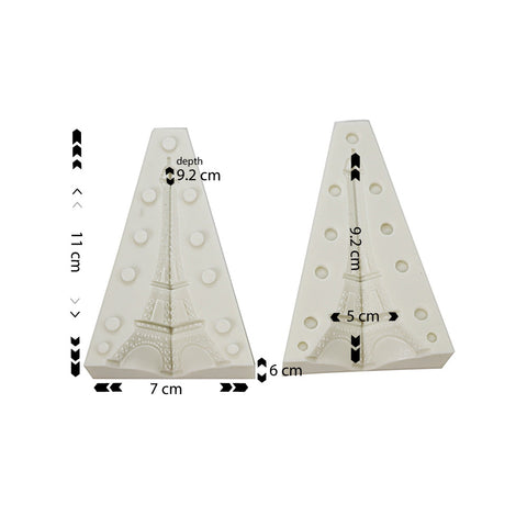 Silicone Mold Eiffel Tower 1 Cavity