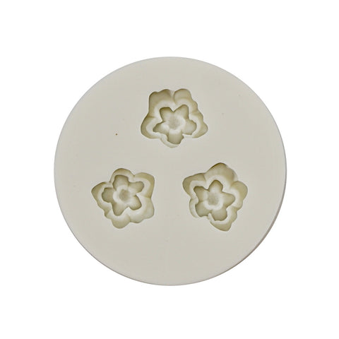 Silicone Mold Blossom 3 Cavity