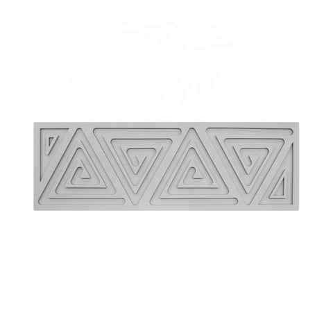 Silicone Mold Triangle Spiral 4 Cavity