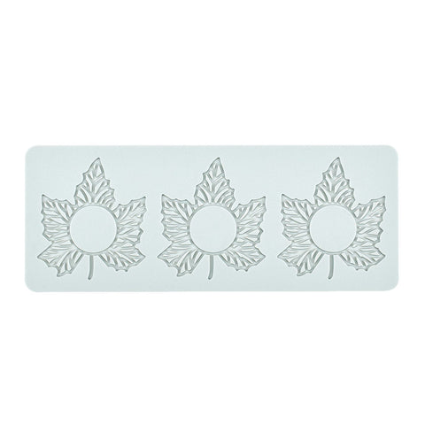 Silicone Mold Maple Leaf Lace
