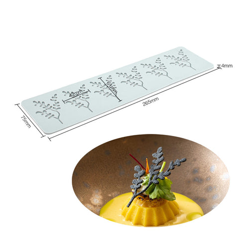 Silicone Mold Jade Leaves 6 Cavity