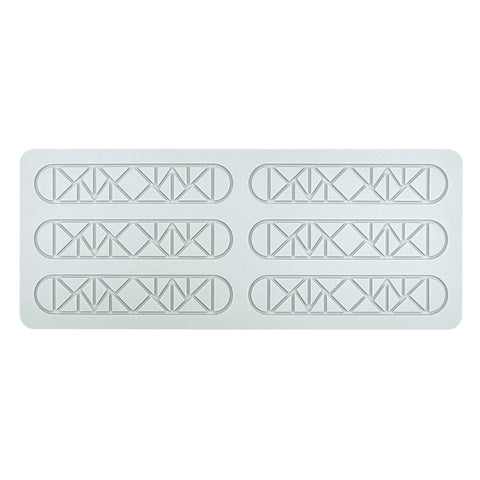 Silicone Mold Eclair Geometric 6 Cavity