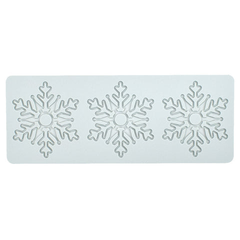 Silicone Mold Snowflake Lace 3 Cavity