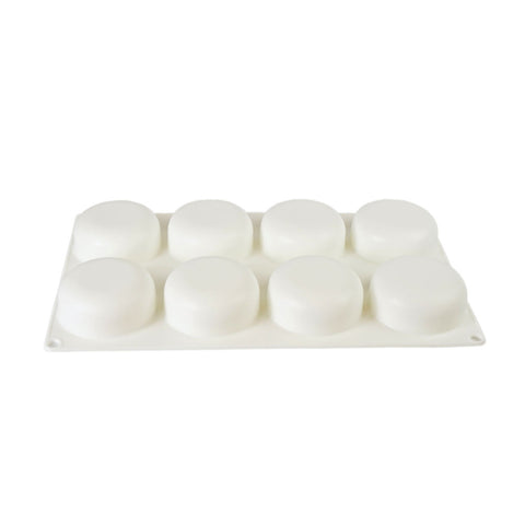 Silicone Mousse Mold Stone/Round Pillow 8 Cavity