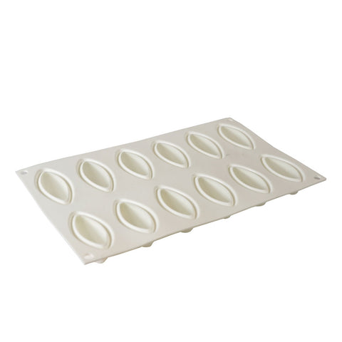 Silicone Mousse Mold Lotus/Lemon 12 Cavity